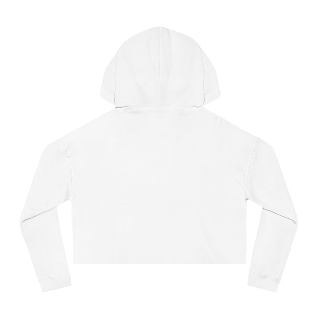 Tuluv Cropped Hoodie — Women's Minimal Logo Hooded Sweatshirt - TULUV