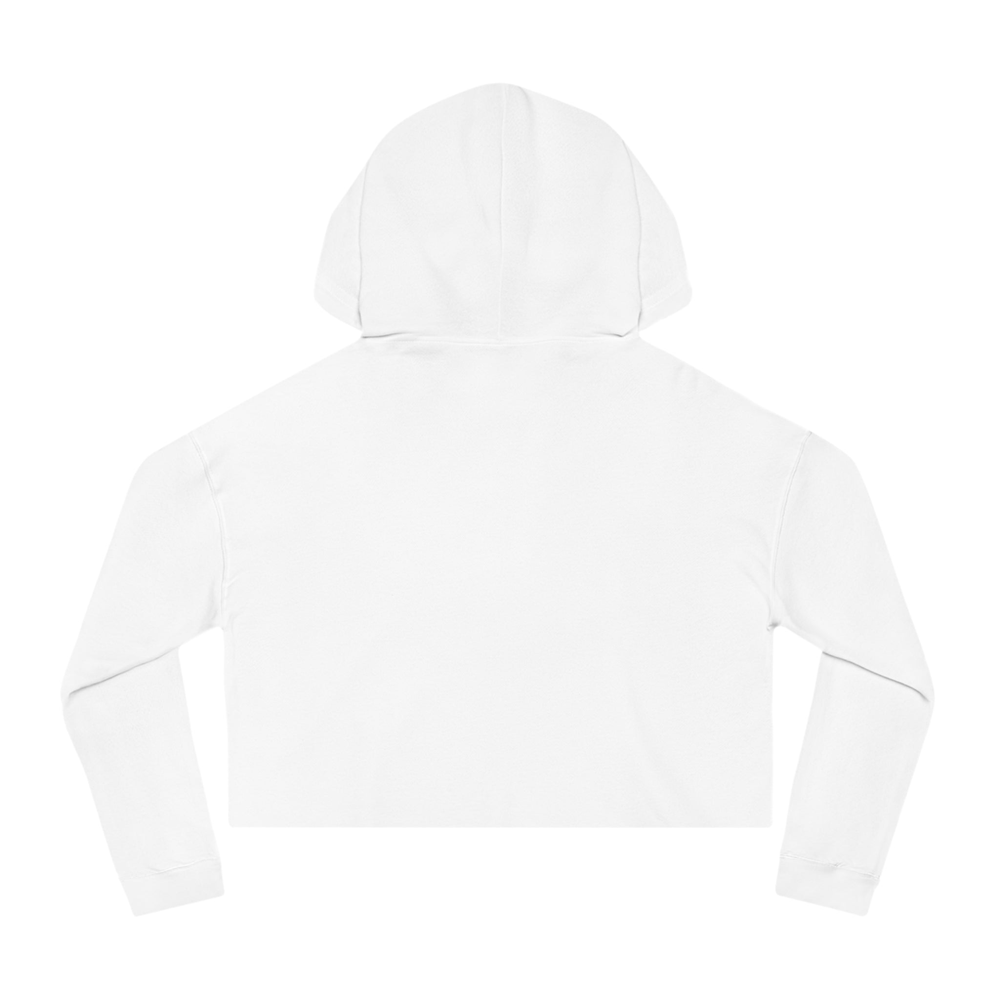 Tuluv Cropped Hoodie — Women's Minimal Logo Hooded Sweatshirt - TULUV