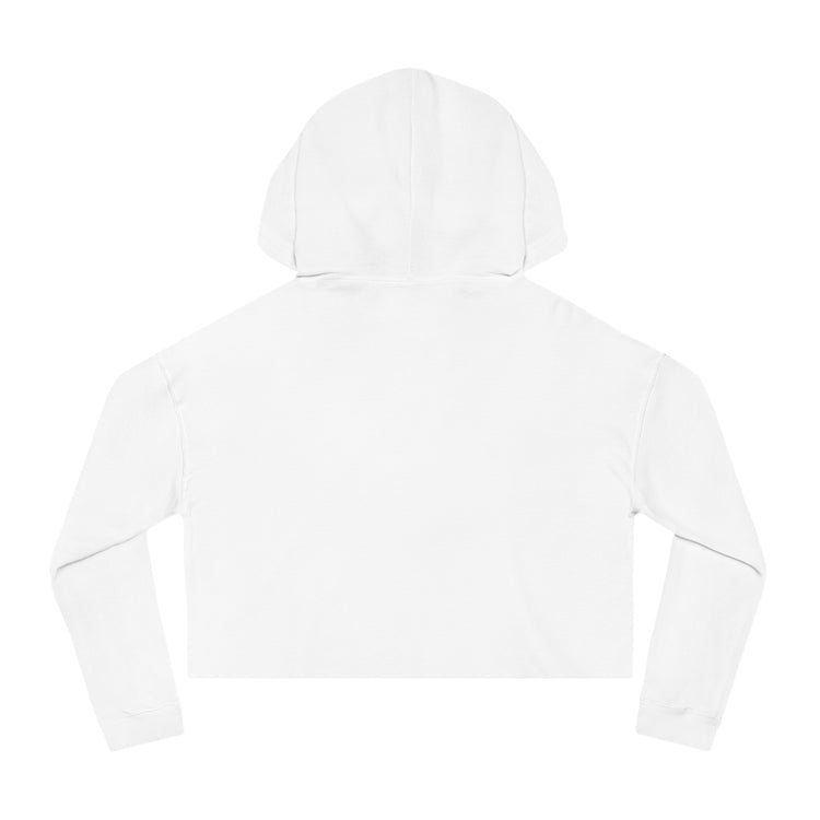 Tuluv Cropped Hoodie — Women's Minimal Logo Hooded Sweatshirt - TULUV