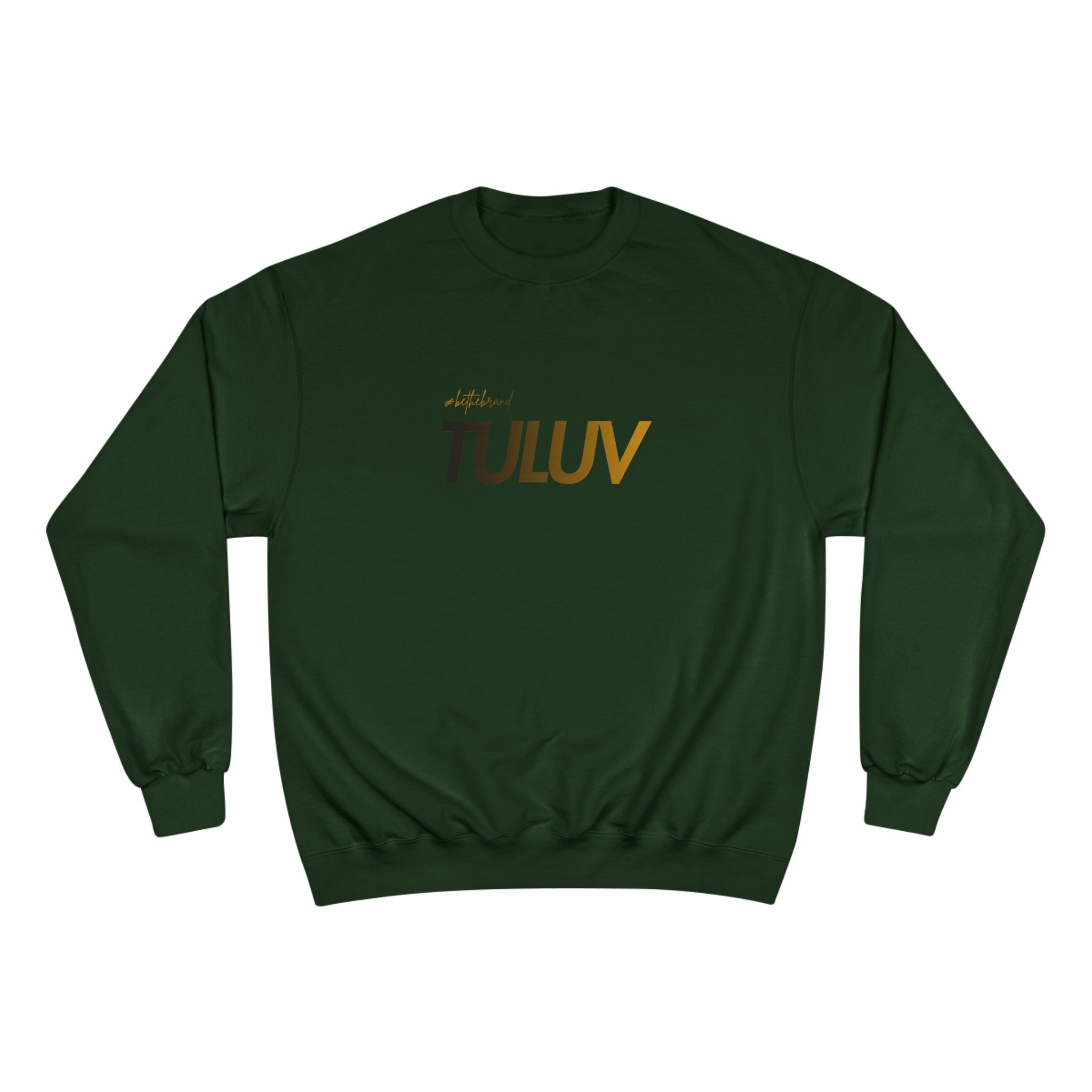 TULUV Champion Sweatshirt — Minimal Logo Crewneck - TULUV