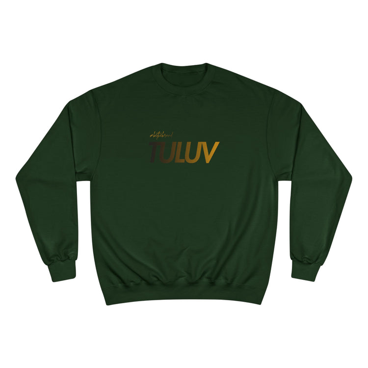 TULUV Champion Sweatshirt — Minimal Logo Crewneck - TULUV