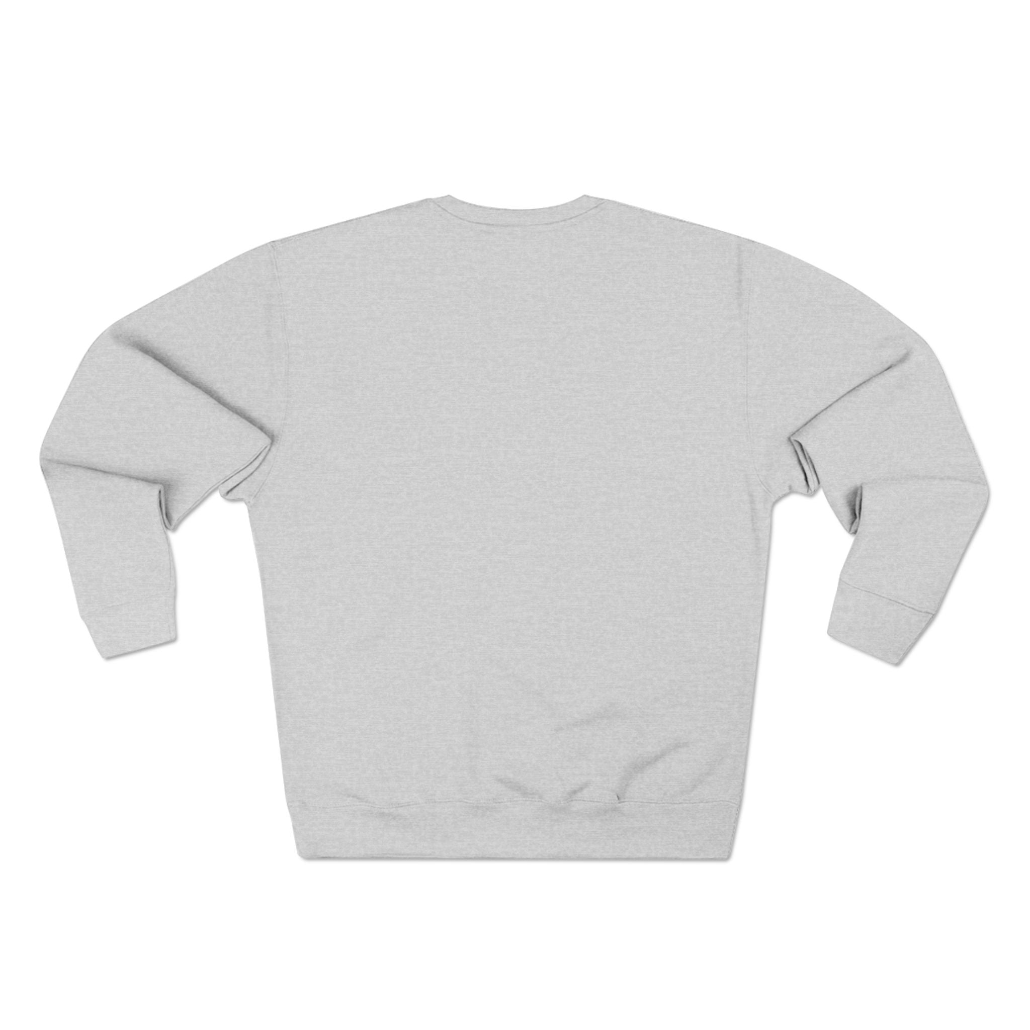 TULUV Minimal Logo Crewneck Sweatshirt — Casual Lightweight Pullover - TULUV
